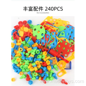 240pcs education building block set